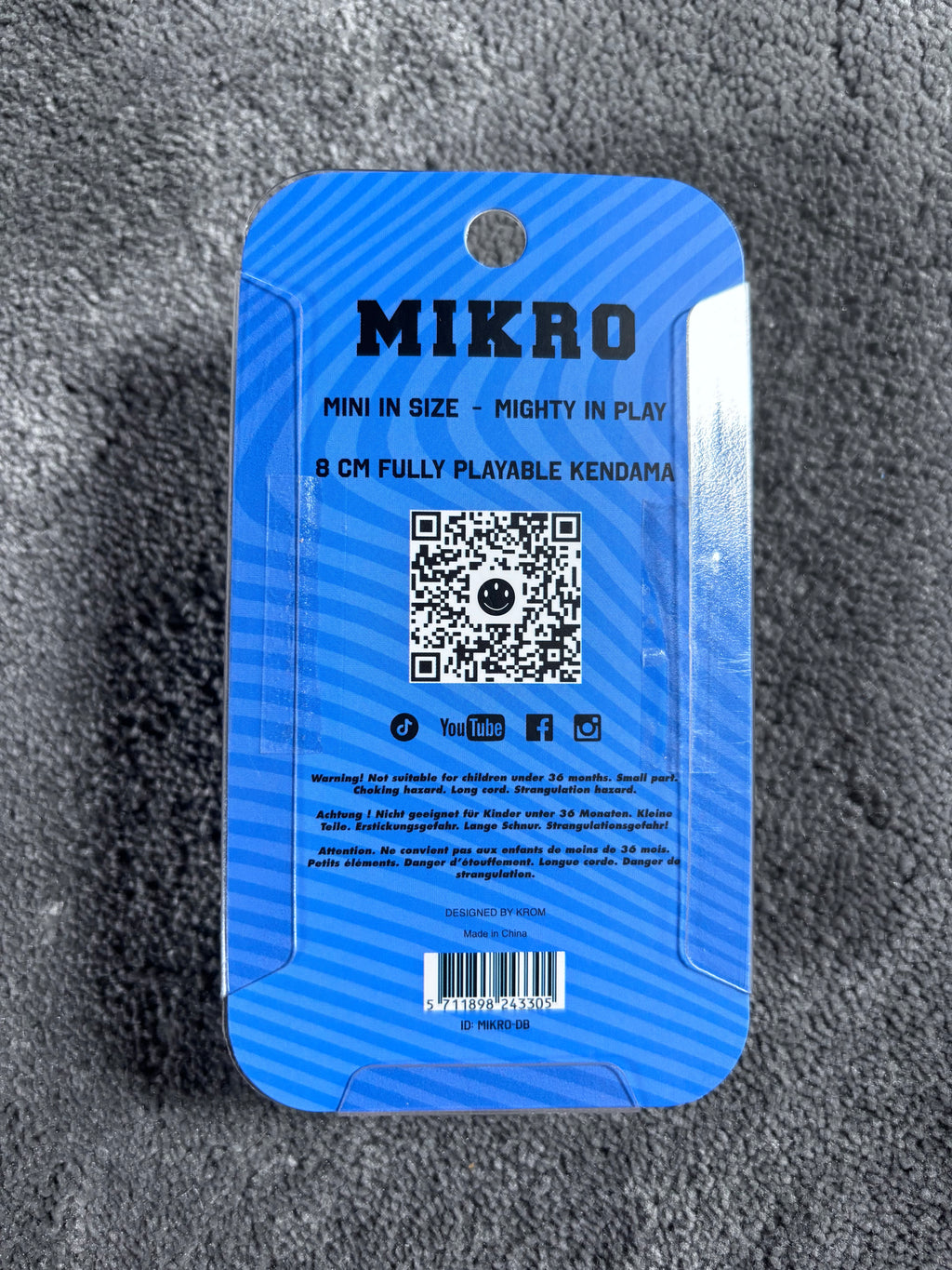 Krom Micro Albastru închis